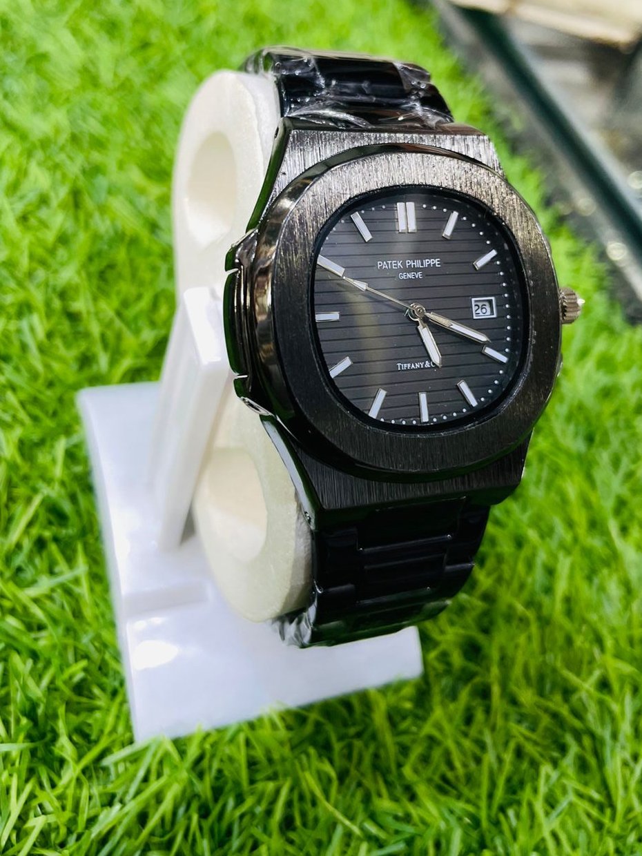 Black Patek Philippe Nautilus