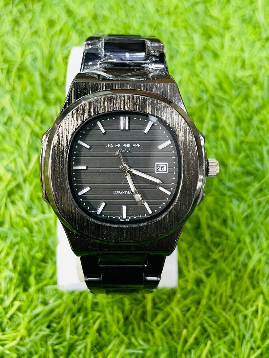 Black Patek Philippe Nautilus