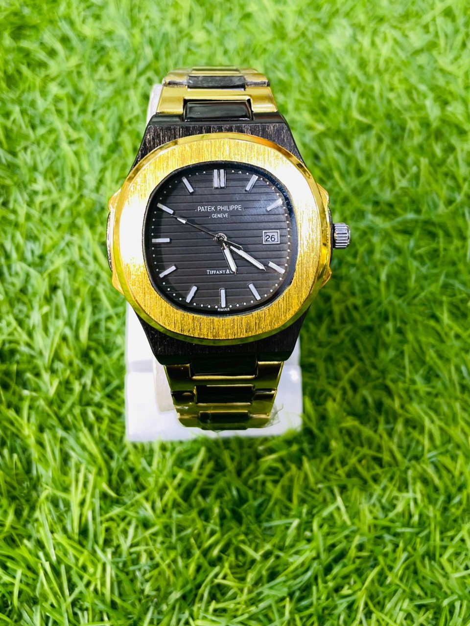 Black Patek Philippe Nautilus